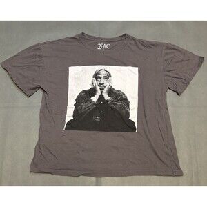 2Pac T-Shirt Men's Large XL Graphic Tea Tupac Shakur 1990 Westside Rap Graphic T